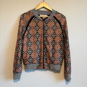 Saltwater LUXE Bomber Jacket | Size Small